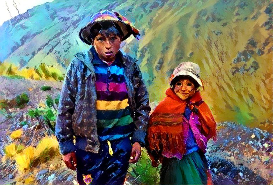 Mountain children