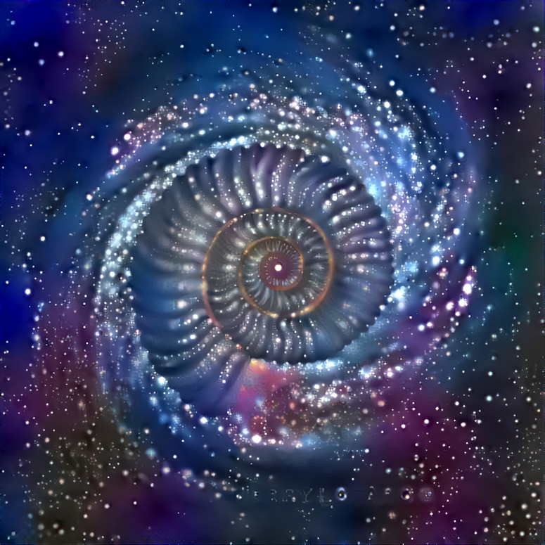 ''Snail galaxy'' _ source: ''Ammonite Galaxy'' - artwork by Jerry LoFaro _ (200713)