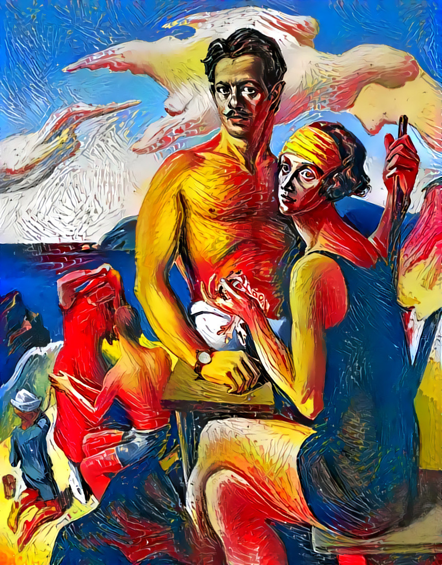 With You [Lyrics Valerie June - With You,https://youtu.be/WONAI-HjFHU] [Thomas Hart Benton and Wife Self Portrait- Public Domain, https://commons.wikimedia.org/w/index.php?curid=20147742]