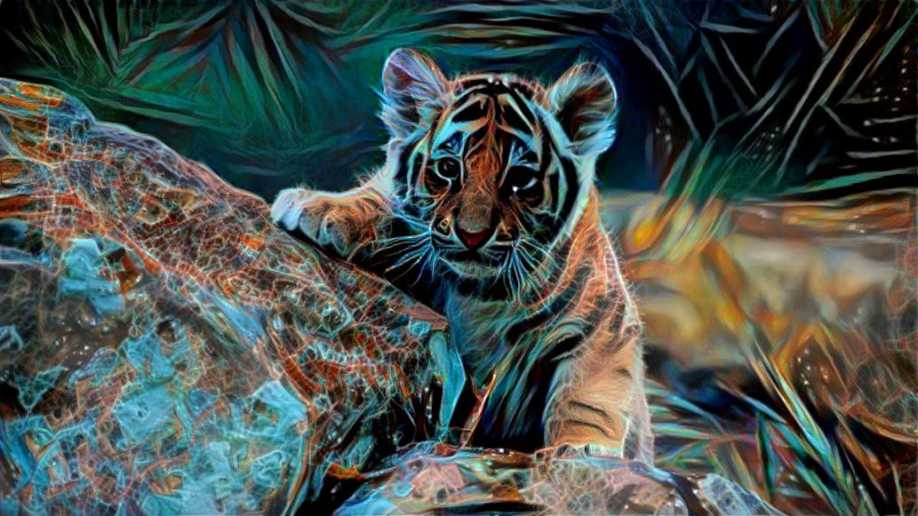 Abstract Tiger