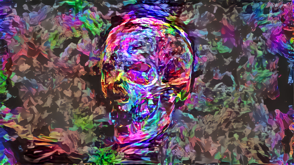 Neon Skull