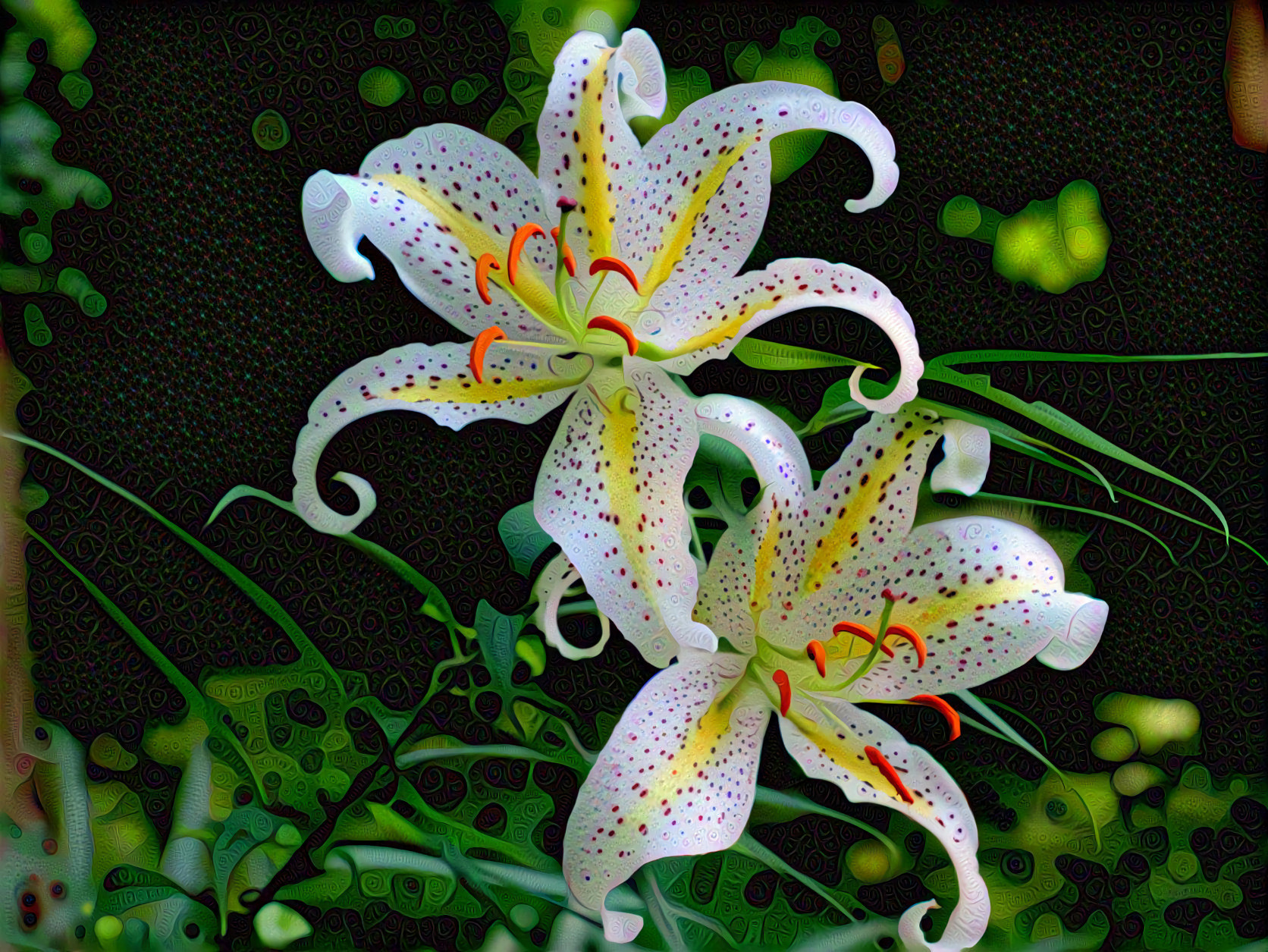 White Lilies