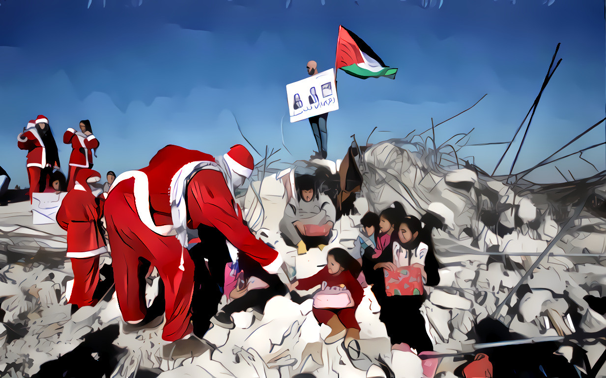 Merry Christmas from occupied Palestine!