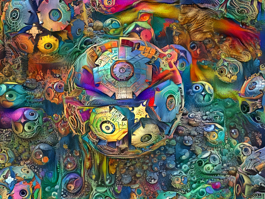 colorful spheres