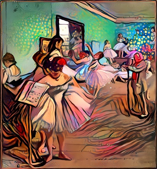 The Dancing Class - Edgar Degas