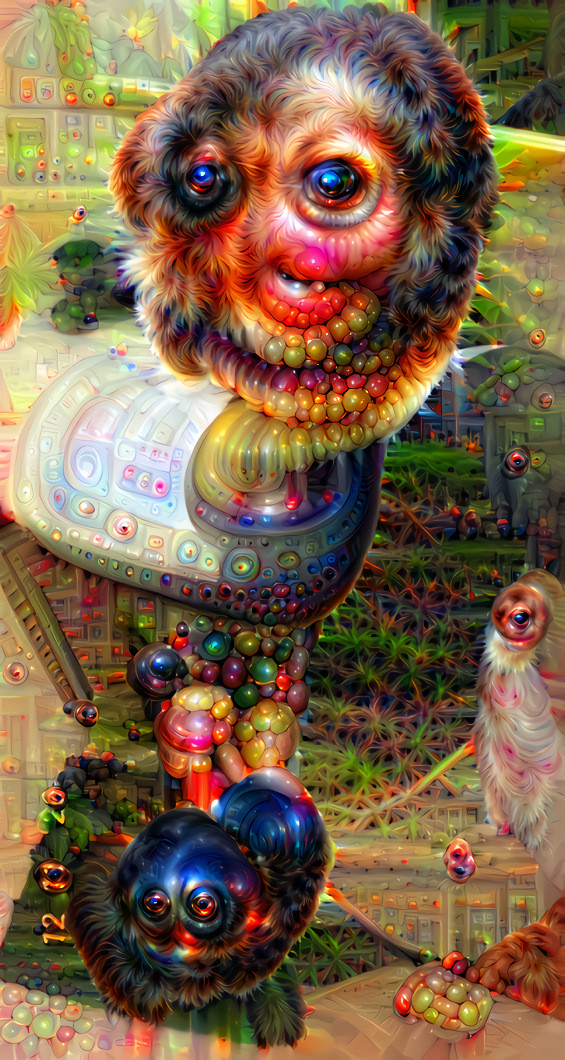 Deep dream Nightmare . HOTTIE