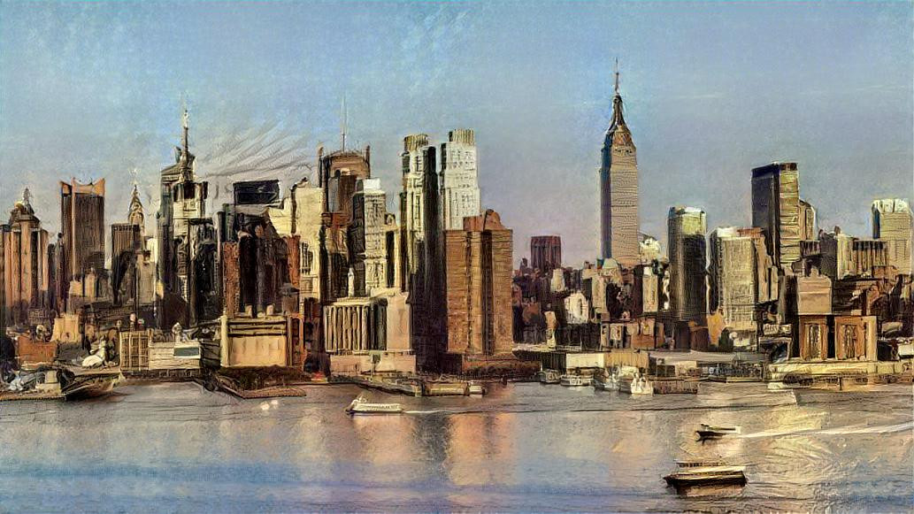 New York by Canaletto