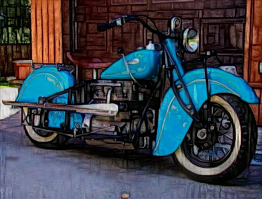 Vintage Indian Motorcycle