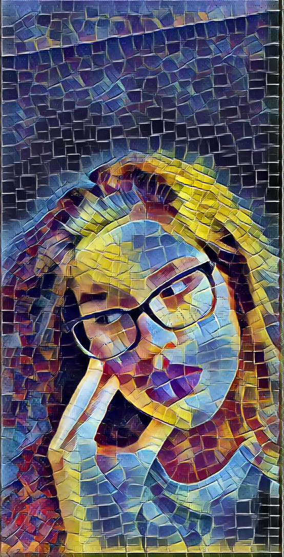 Blotter selfie?