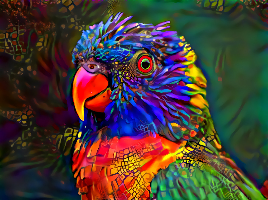 Technicolor Beak II (source: Manfred Goetz, unsplash – filter: unknown) •