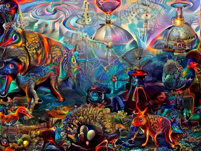 DeepDream Dreaming - ShsronleeGoodhand @ImageWeaver