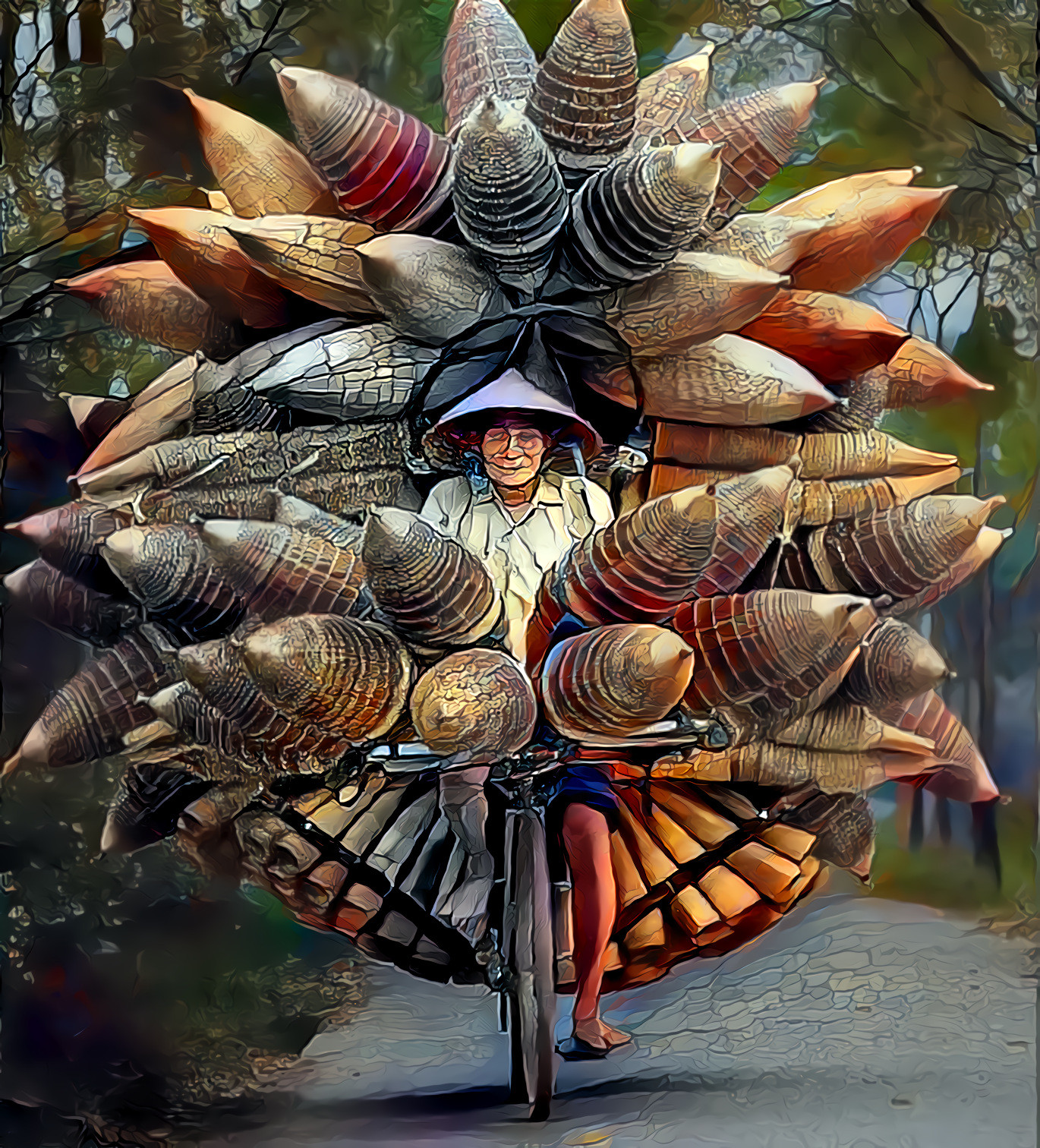 Vietnamese Basket Bike