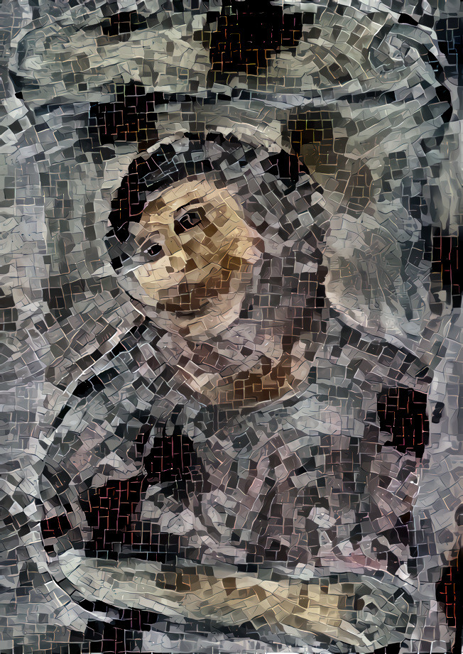 Oh, It Looks MUCH Better as a Mosaic, Don't You Think?