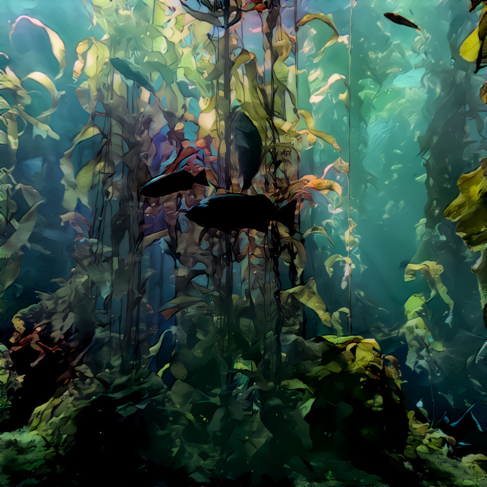 Kelp Forest.  Source photo is my own.