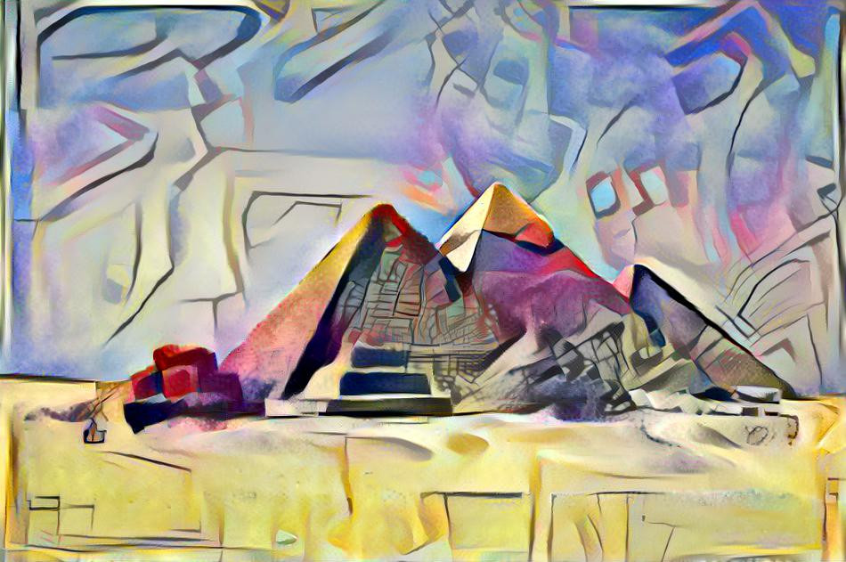 Pyramids of Kandinsky