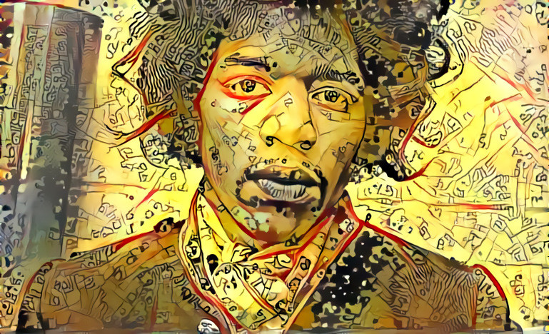 Psychedelic hendrix