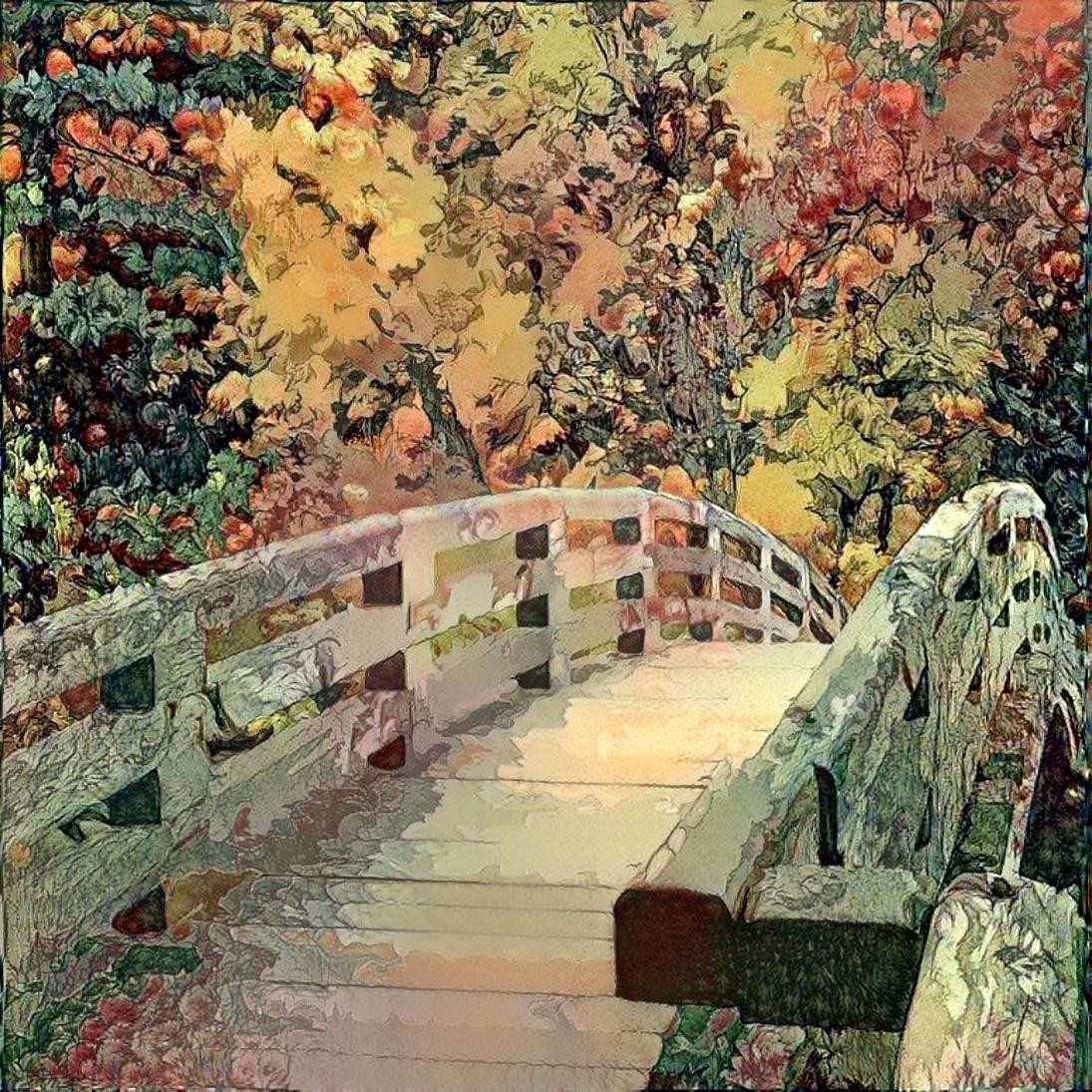 Autumn bridge