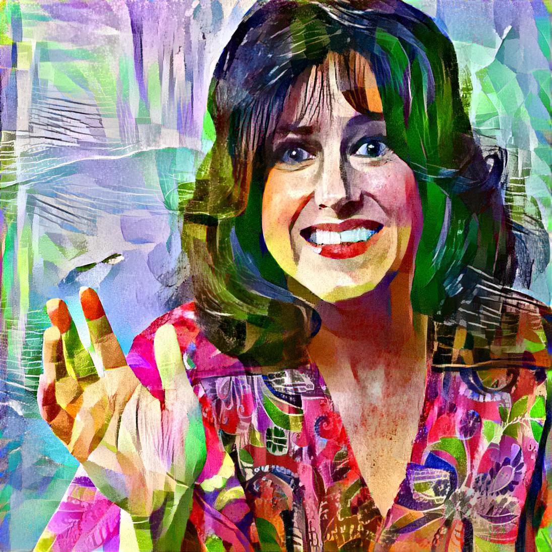 Portrait of Grace Slick