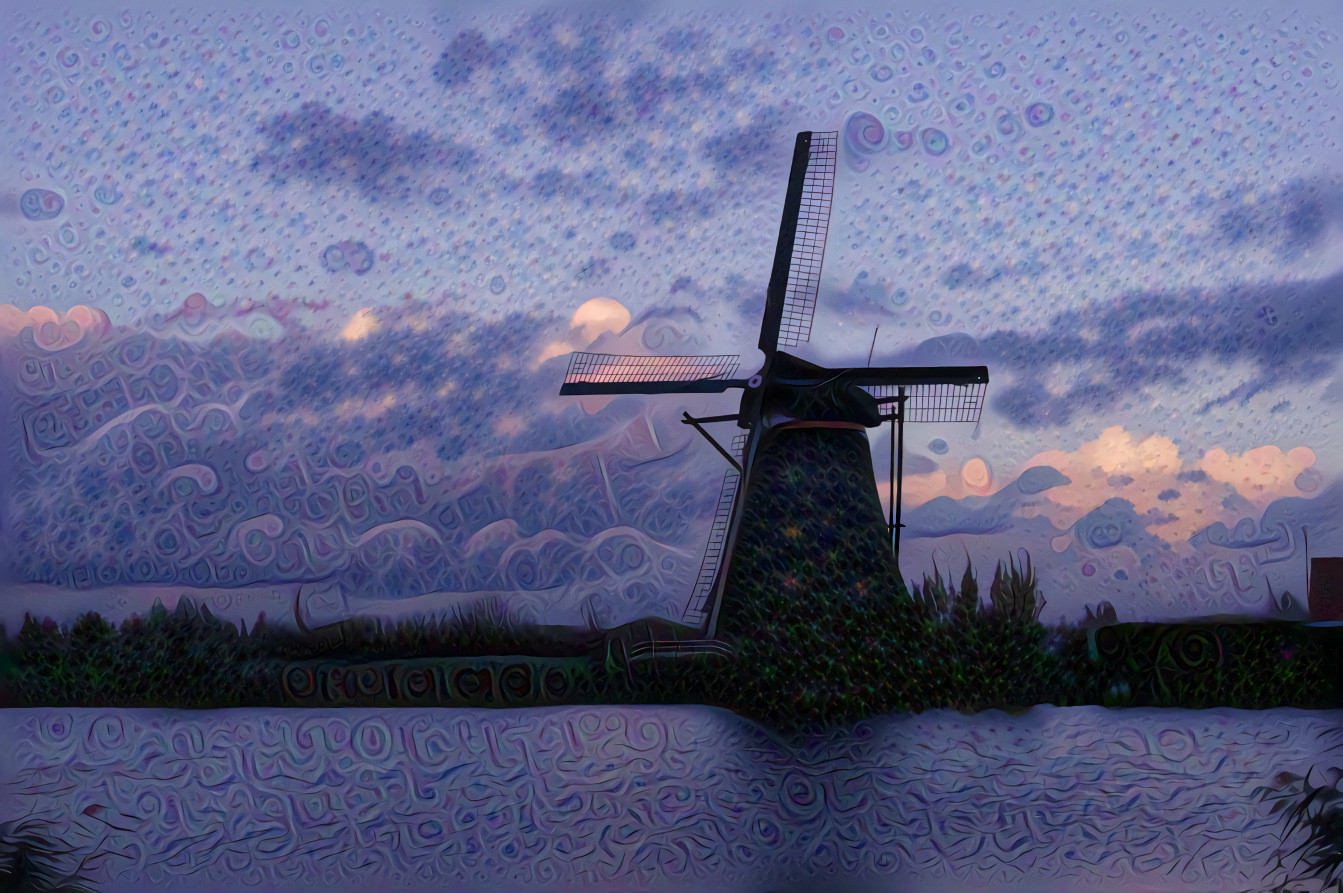 Windmill at Twilight