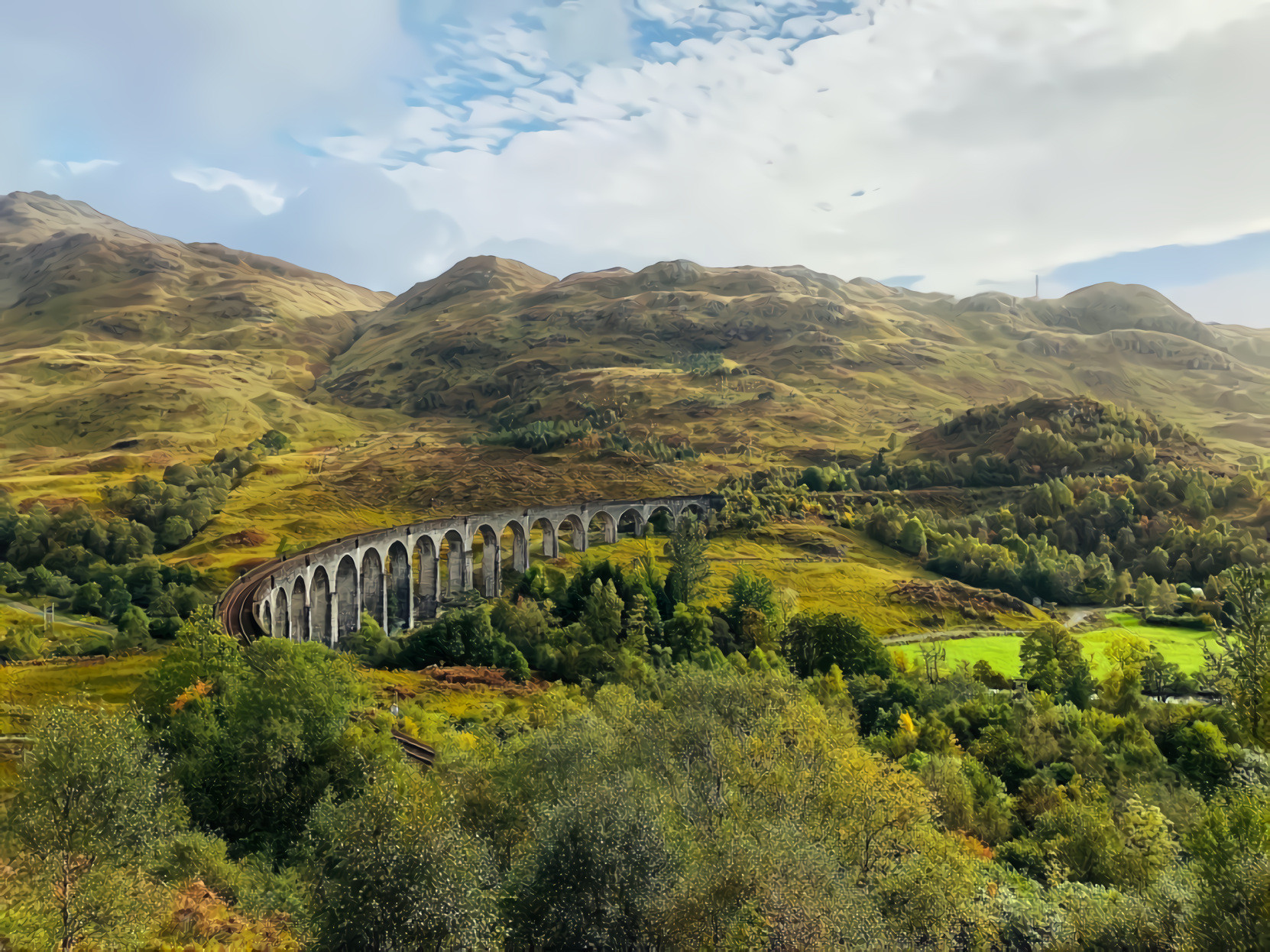 Glenfinnan Viaduct, Scotland