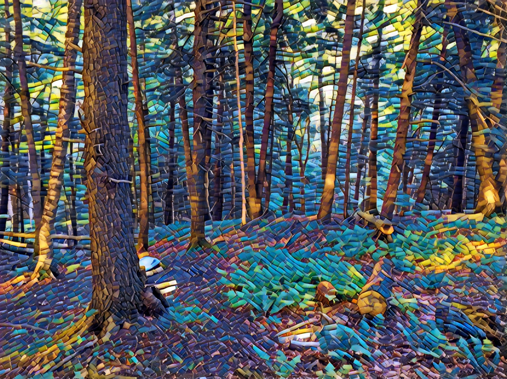 Forest In Vermont