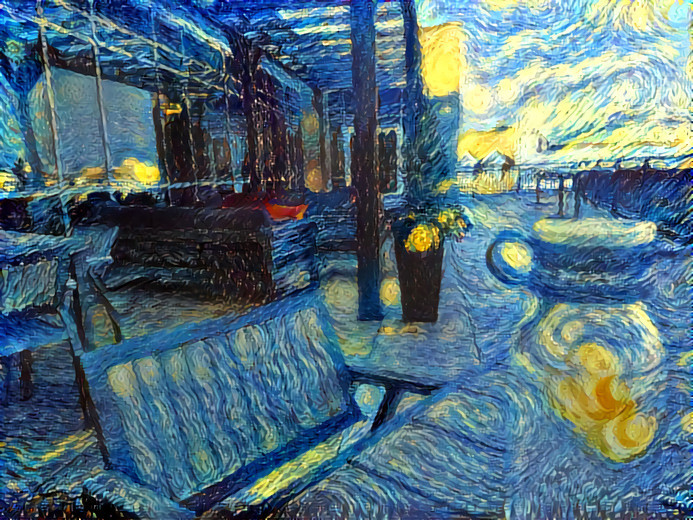 Van Gogh's Lunch Break by Kurt Beard