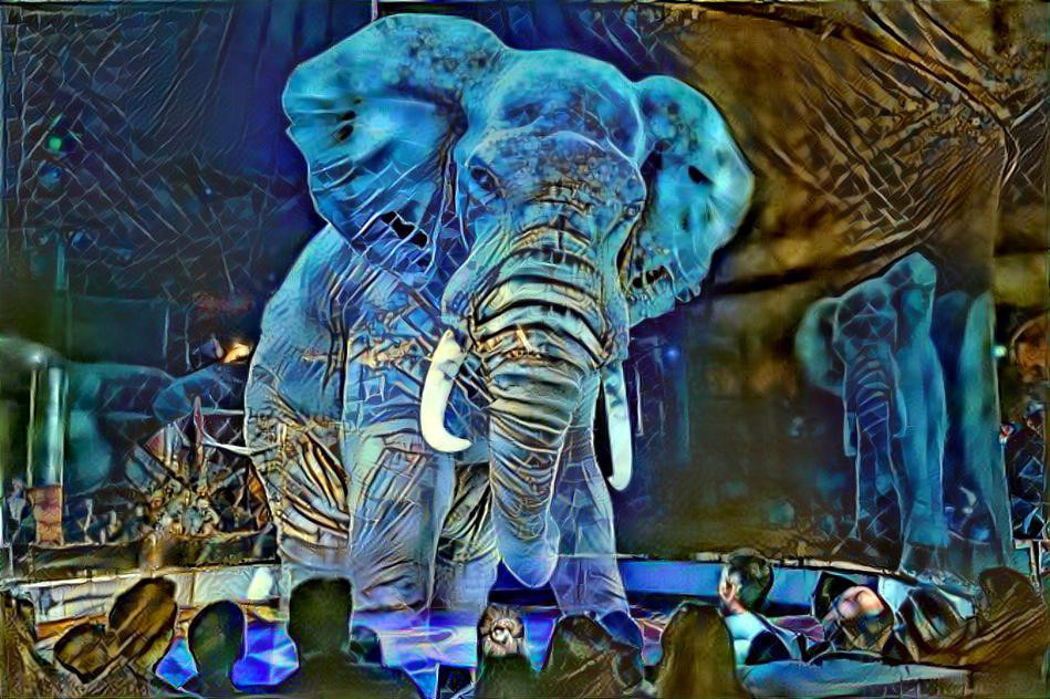 Elephant Hologram