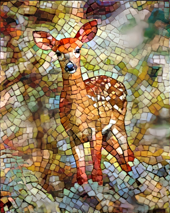 Mosaic Deer