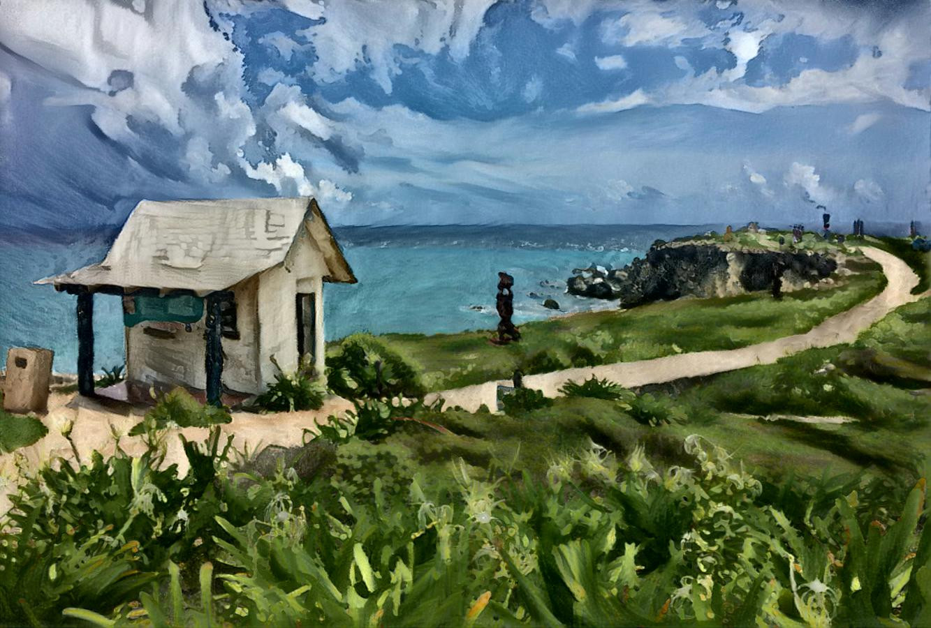 Punta Sur Mexico Coastline