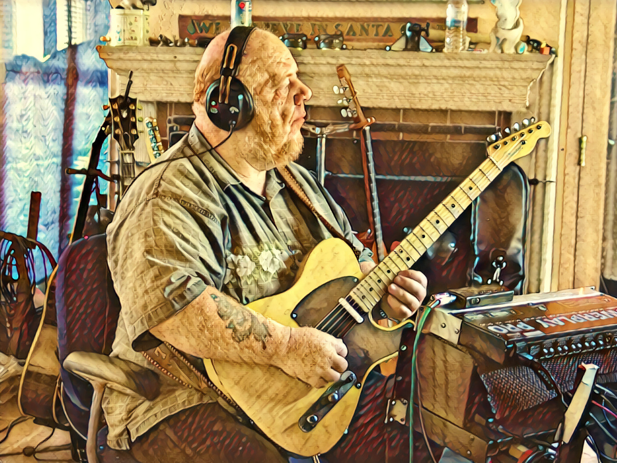 Redd Volkaert playing Deep Dream Guitar