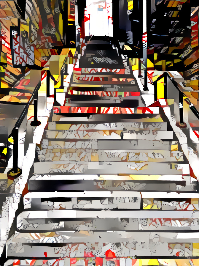 Architecture - Stairs (MosaicComicAction)