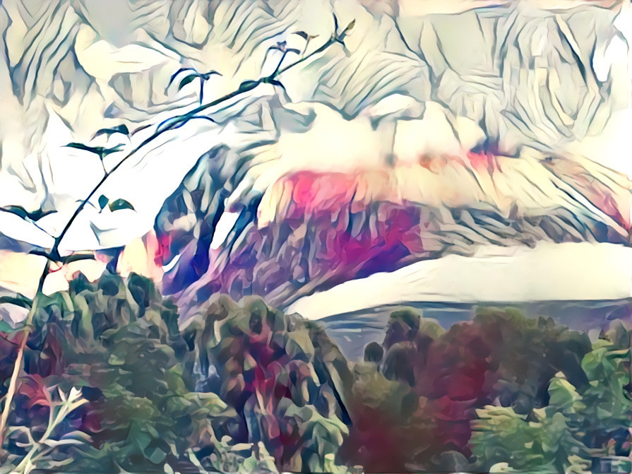 Ben Nevis abstract