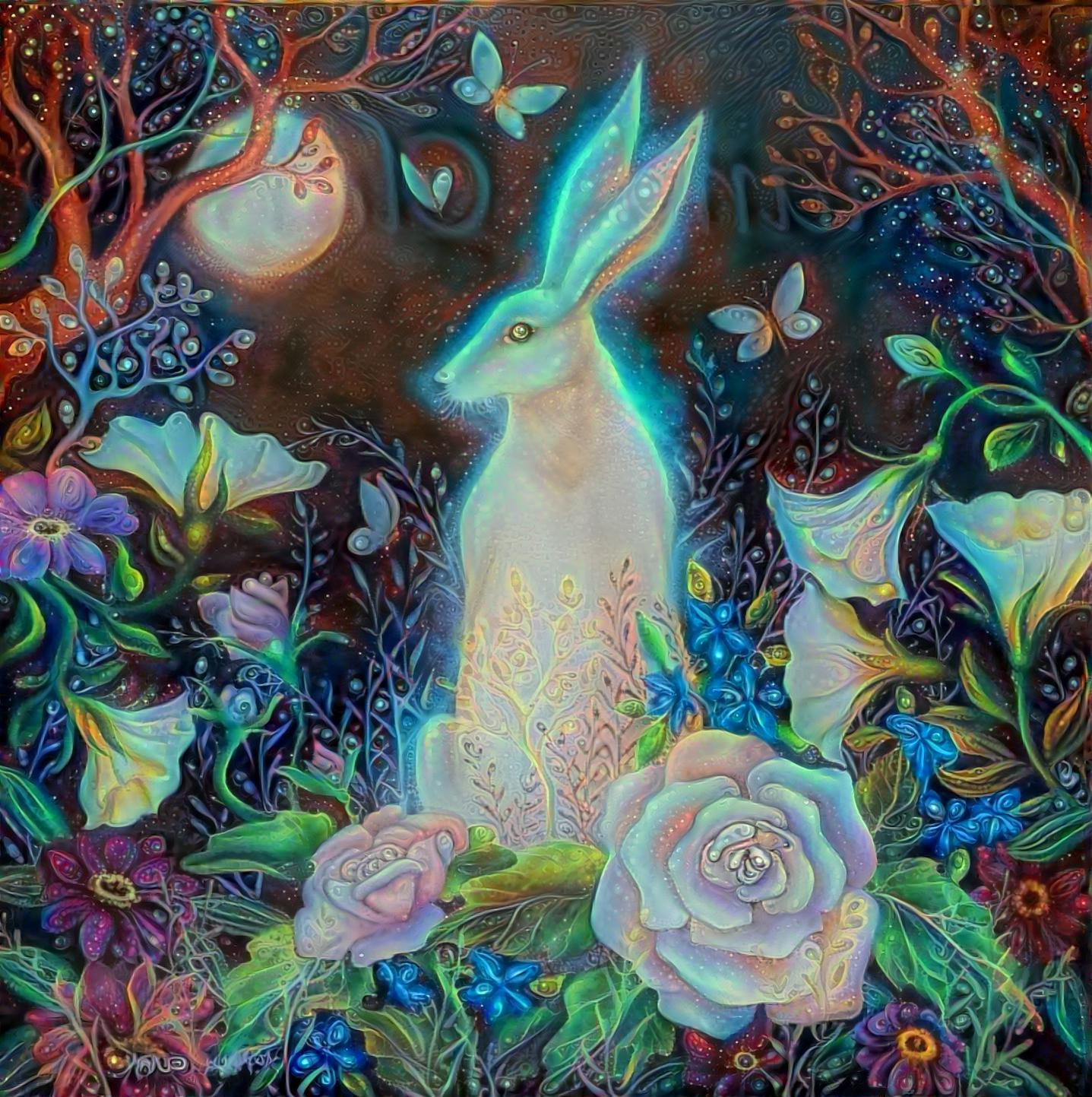 A Magical Hare Moon