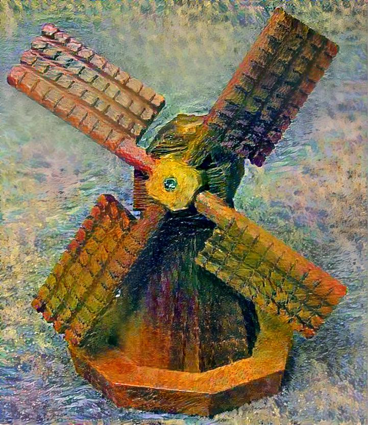 Hand Crafted Dutch Windmill