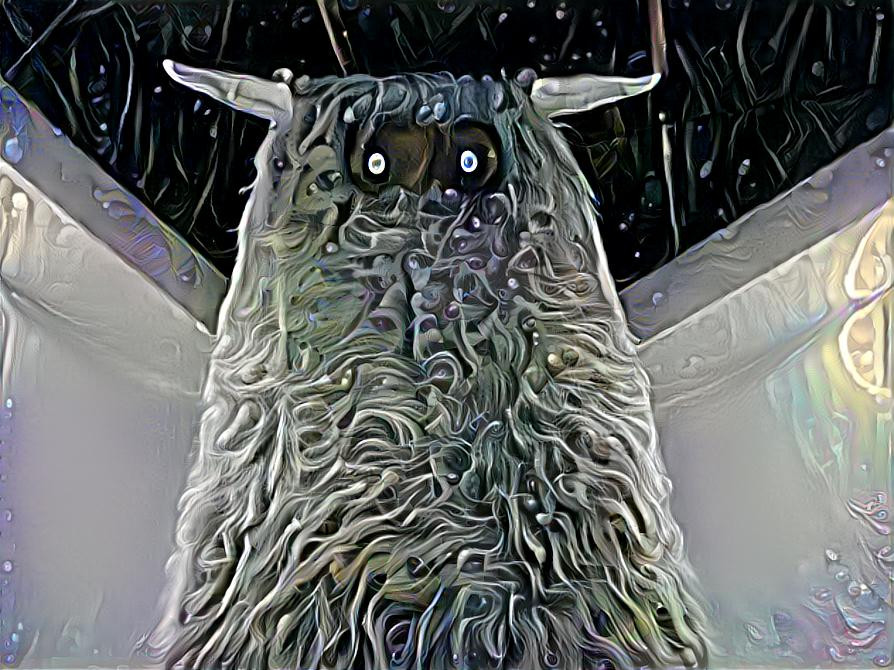 Meow Wolf Hairy Beast