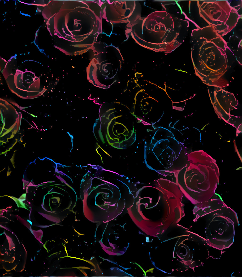 Neon Rose