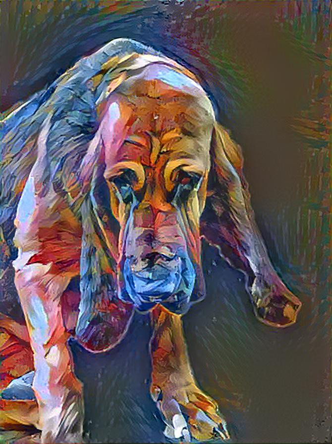 My bloodhound girl Barbie