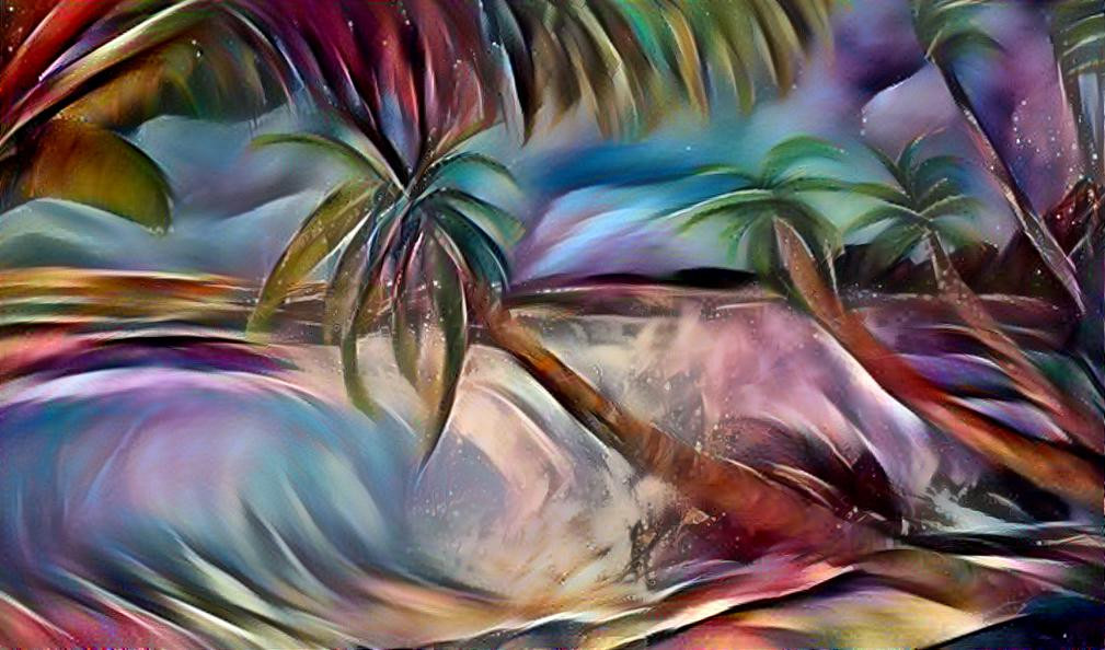 Digital Art by MJI Crashing Wave 1