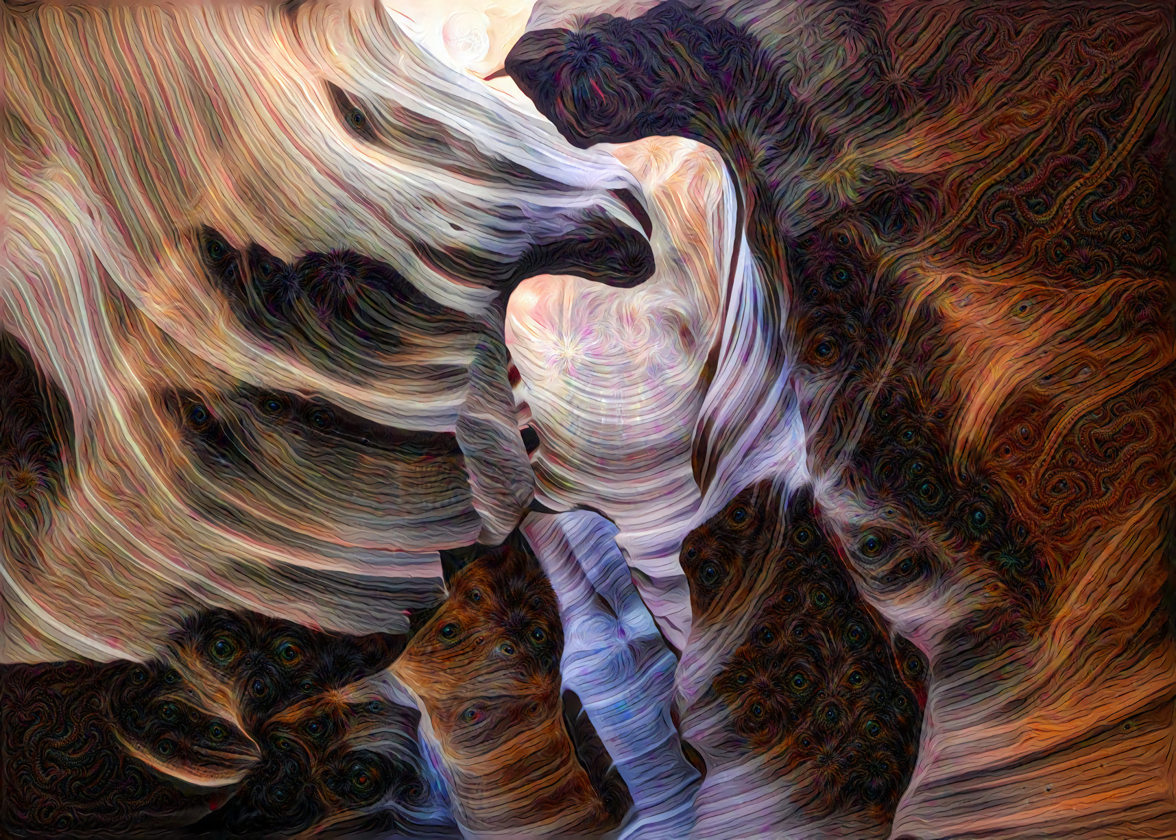 Antelope Canyon    Slot canyon