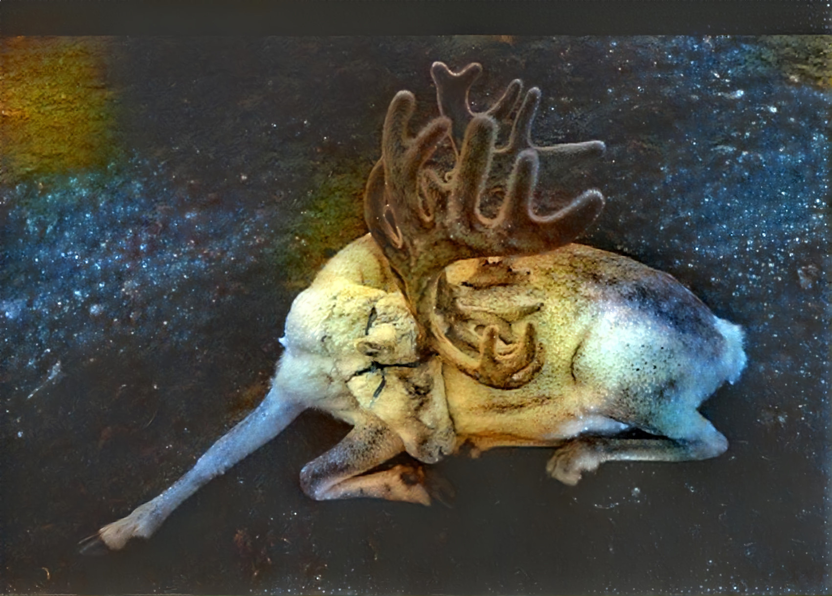 A Deep Dreaming Buck