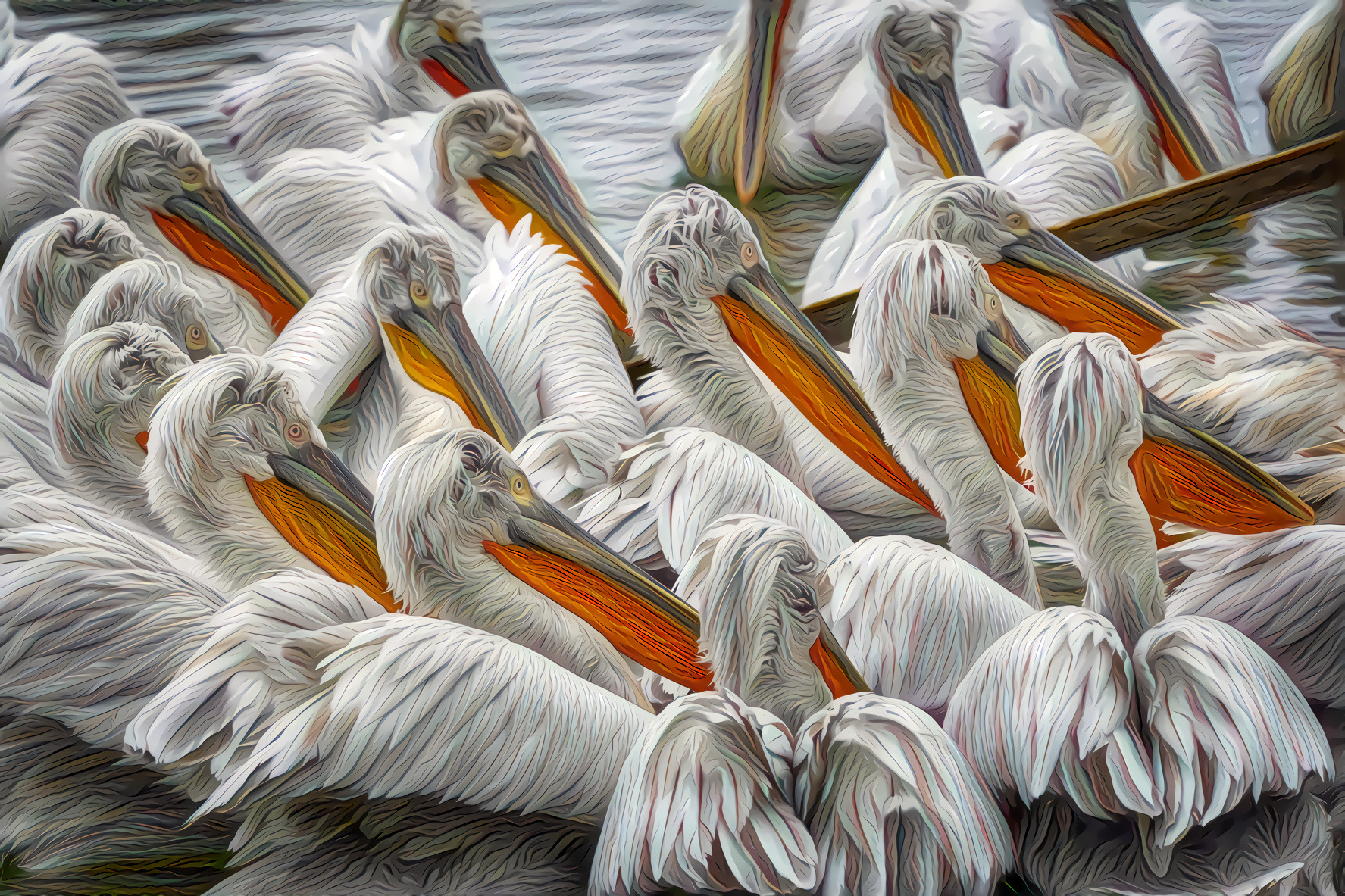 Pack of Pelicans