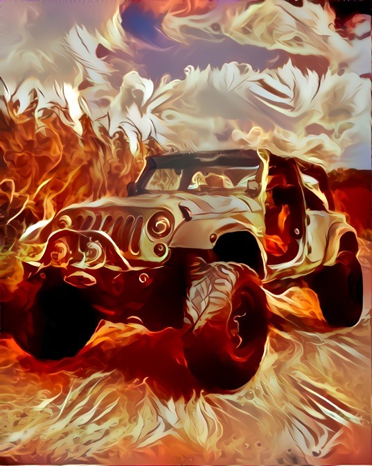 Jeep - Smoke in the Clouds