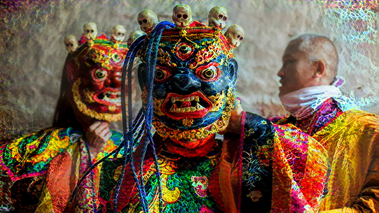 Bhutanese Cham dance