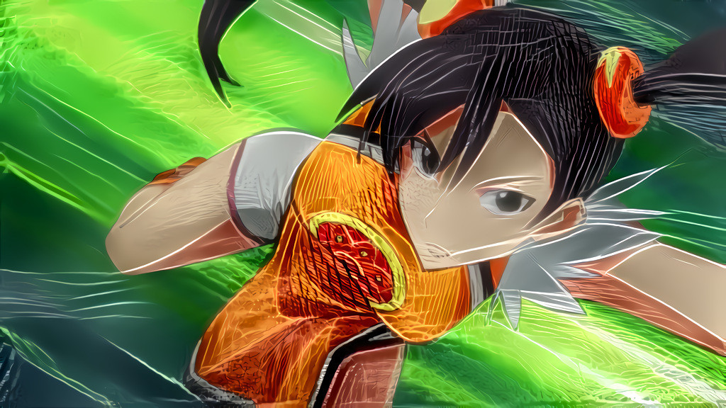 orange chinese girl tekken attack 