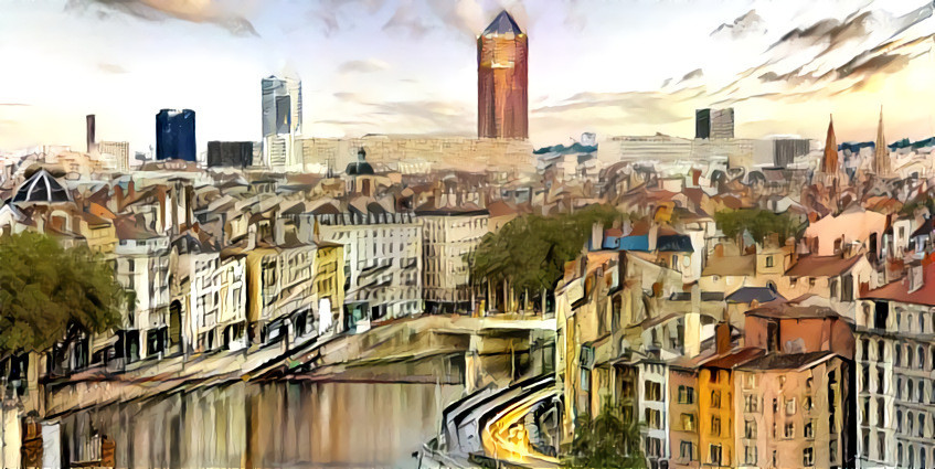 Lyon's skyline