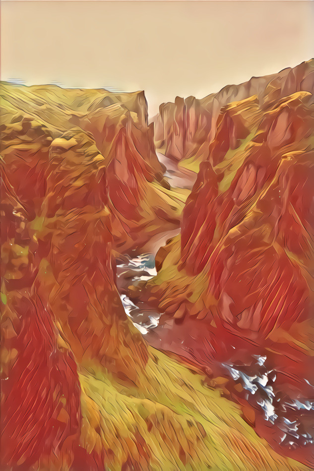 Iceland Canyon