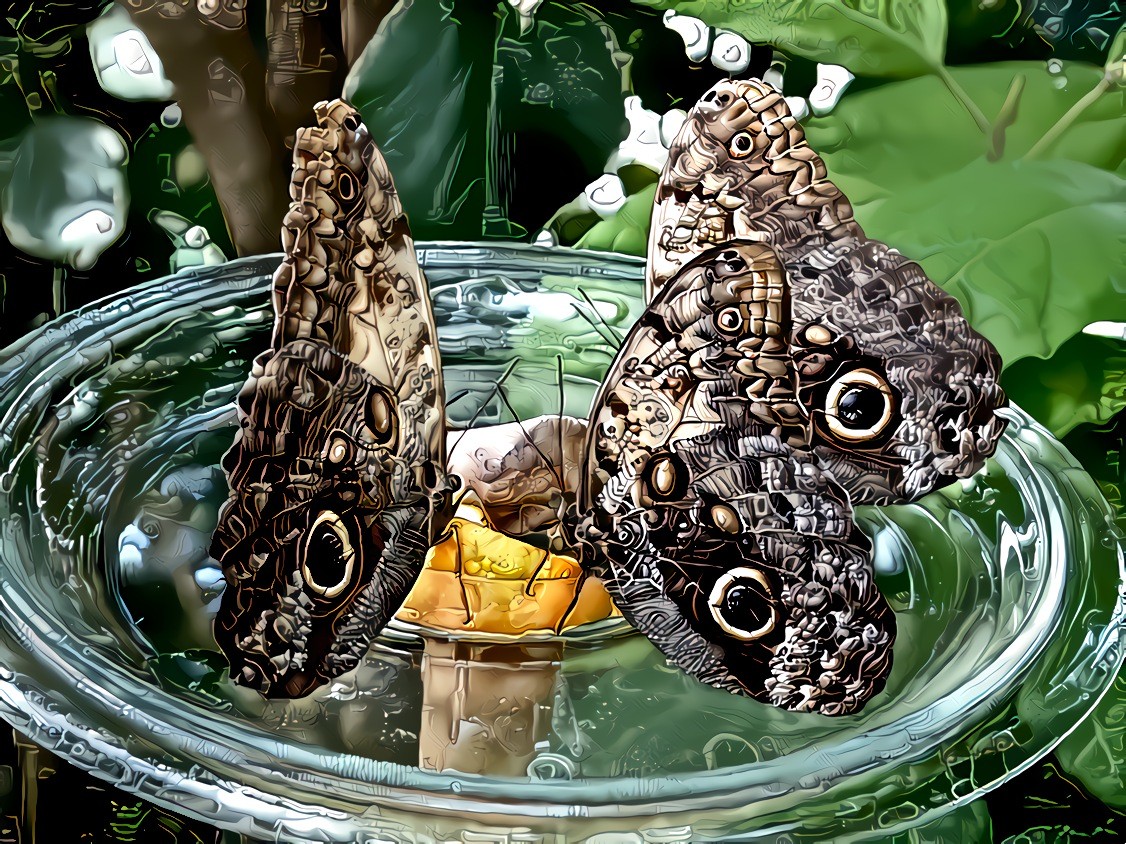 In the Butterfly House, Mainau Island, Lake Constance