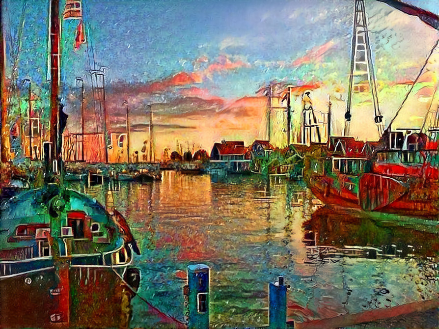 "Volendam Harbour"