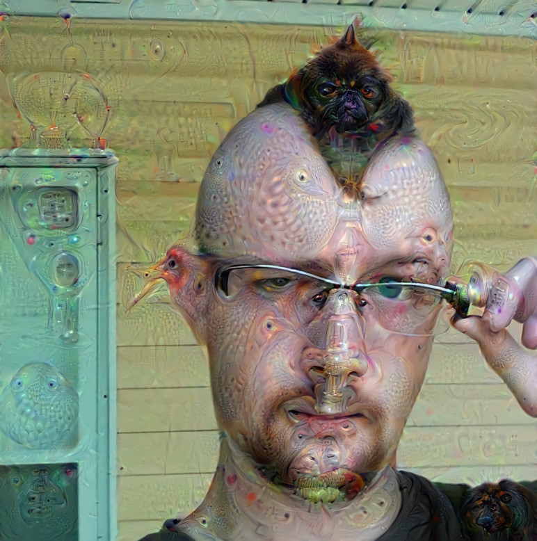 21st Century Schizopug Mohican Man