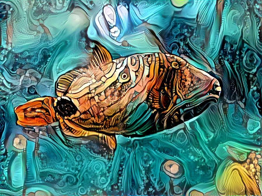 mosaic fish